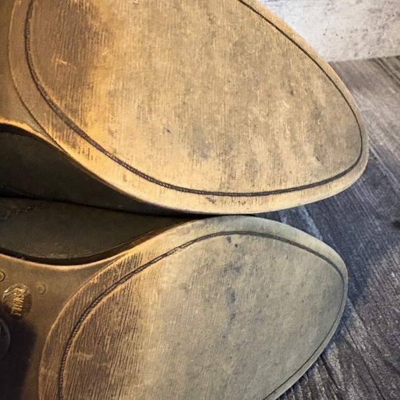 Lucky Brand LK-EHLLEN pebble finish leather boots size 8.5 - Picture 8 of 11